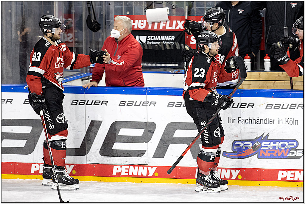 PENNY DEL;  Koelner Haie - ERC Ingolstadt; Koeln, 19.12.2021